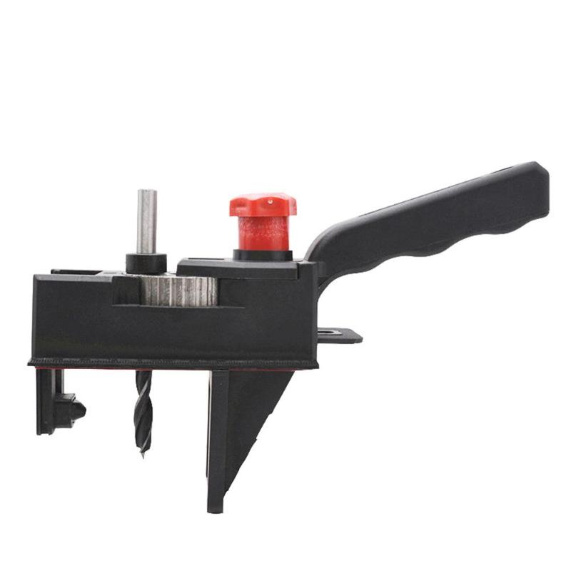 Ensemble Tenon bois perceuse Oblique bricolage poche trou Cutter Guide de perçage poche trou Cutter bois localisateur