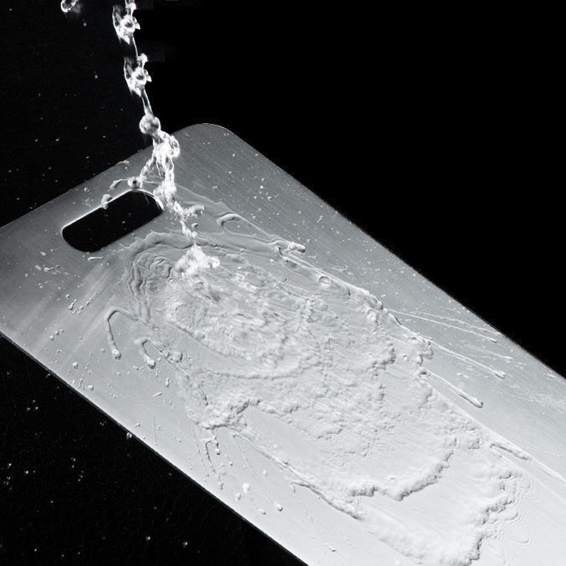 Titanium Cutting Boards Two Sides Of Germany Board 304Stainless Steel Food Cutting Food Cutting Mat Serving Tray For Cooking