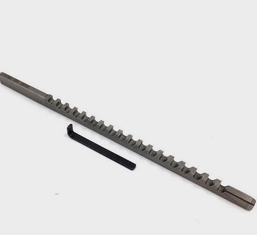 Keyway-brocha de acero de alta velocidad tipo A, herramienta de corte HSS para máquina brochadora CNC, metalúrgica, 1/8 pulgadas
