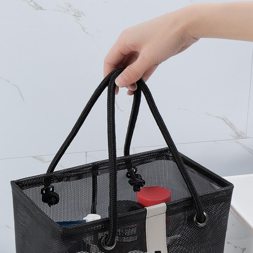 Douchetas Sneldrogend Zware Grote Capaciteit Draagbare Handgreep Mesh Bad Organizer Tas Reis Tote Handtas Organizer Mand