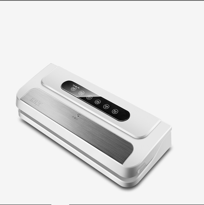 Electric semi-commercial vacuum packaging machine food packaging machine fish packaging machine: White