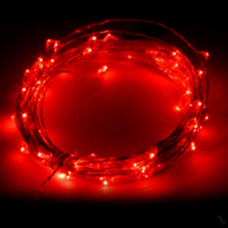 18 Inch Luminous LED Balloon With Stick Transparent Valentine Day Wedding Party Decoration Balloons NSV775: Red