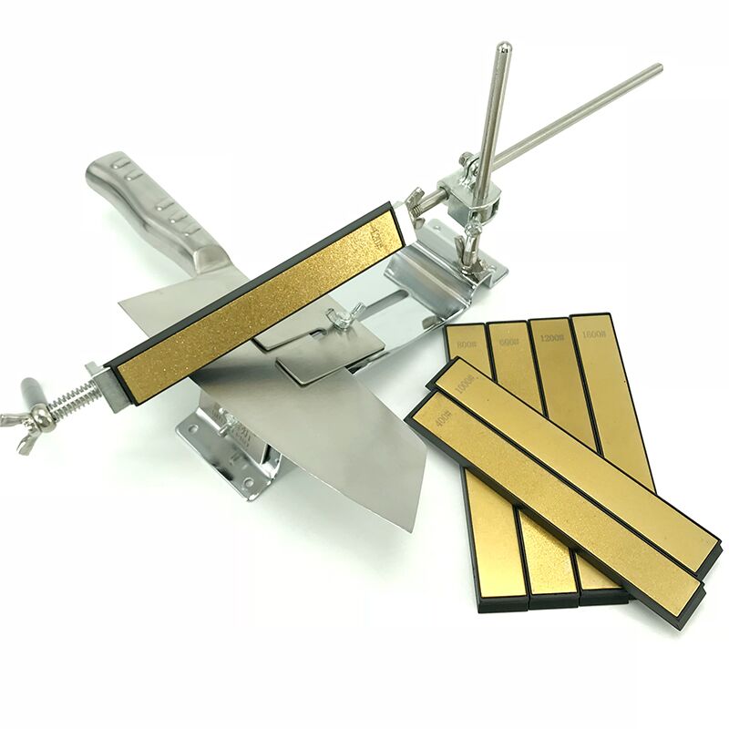 [ Golden ] Diamondnal Knife Sharpener Replacement Fixed Angle Sharpening Stone System Grinding Bar Diamond Whetstone Oil Stone