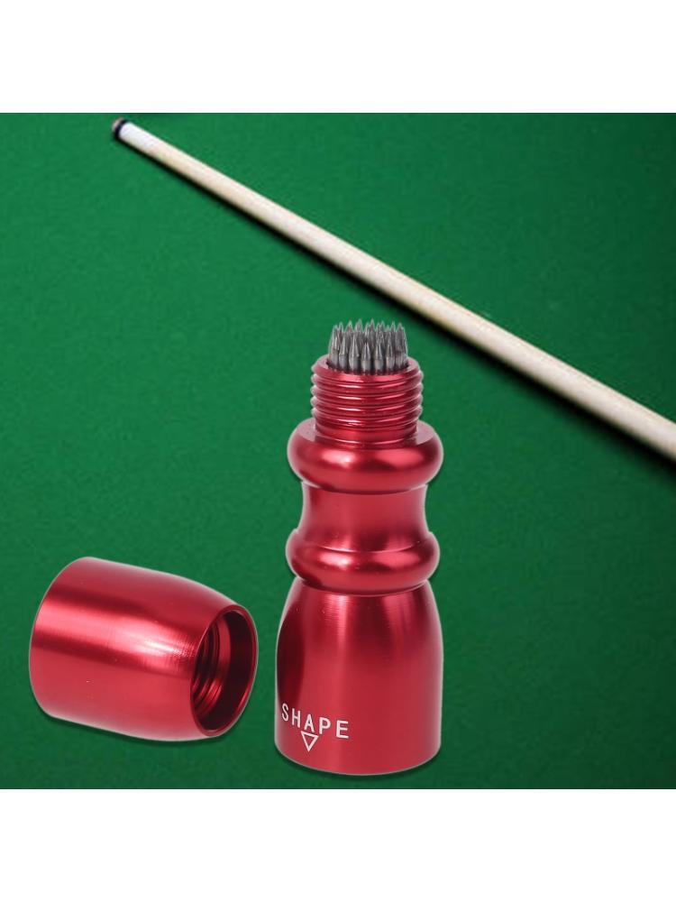 3 en 1 tambour Snooker piscine queue pointe outil Shaper éraflure aérateur billard bâton