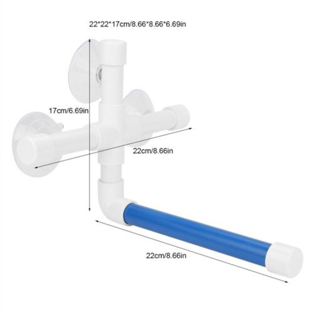 Pet Birds Shower Perches Parrot Bath Shower Stand Rack Wall Suction Cup Bird Toys Bird Bathtub With Mirror Bird Supplies: White