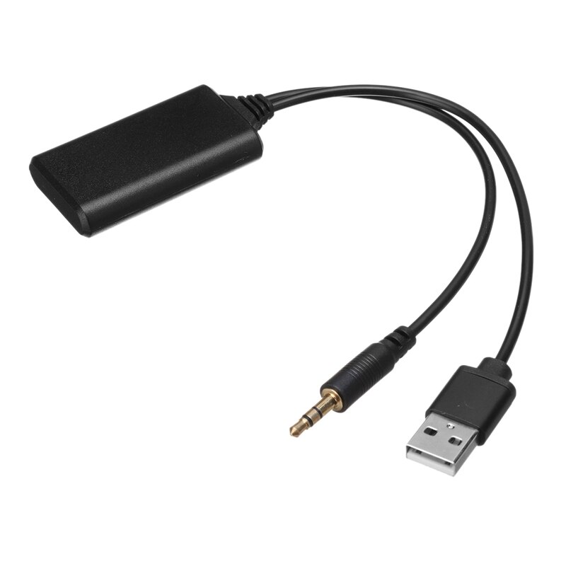 AU05-módulo inalámbrico Bluetooth para coche, adaptador de música, receptor auxiliar Aux o Usb, enchufe de 3,5 Mm para Bmw E90, E91, E92, E93