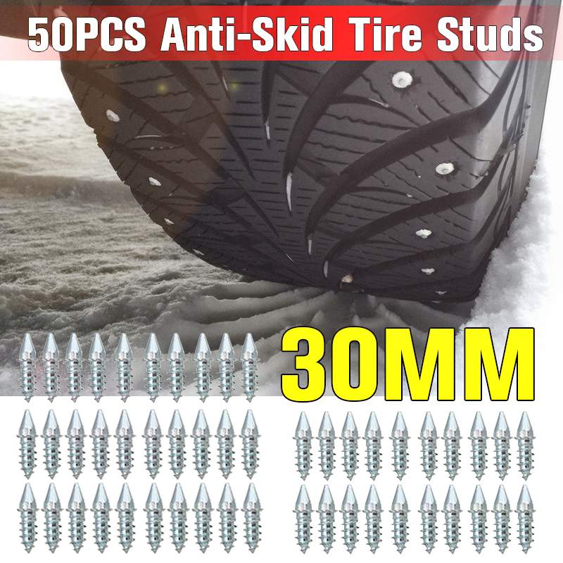50/100/250 stk / parti skrue 30mm auto bil suv atv skridsikre skruehjul dæk sne dæk pigge trim auto tilbehør
