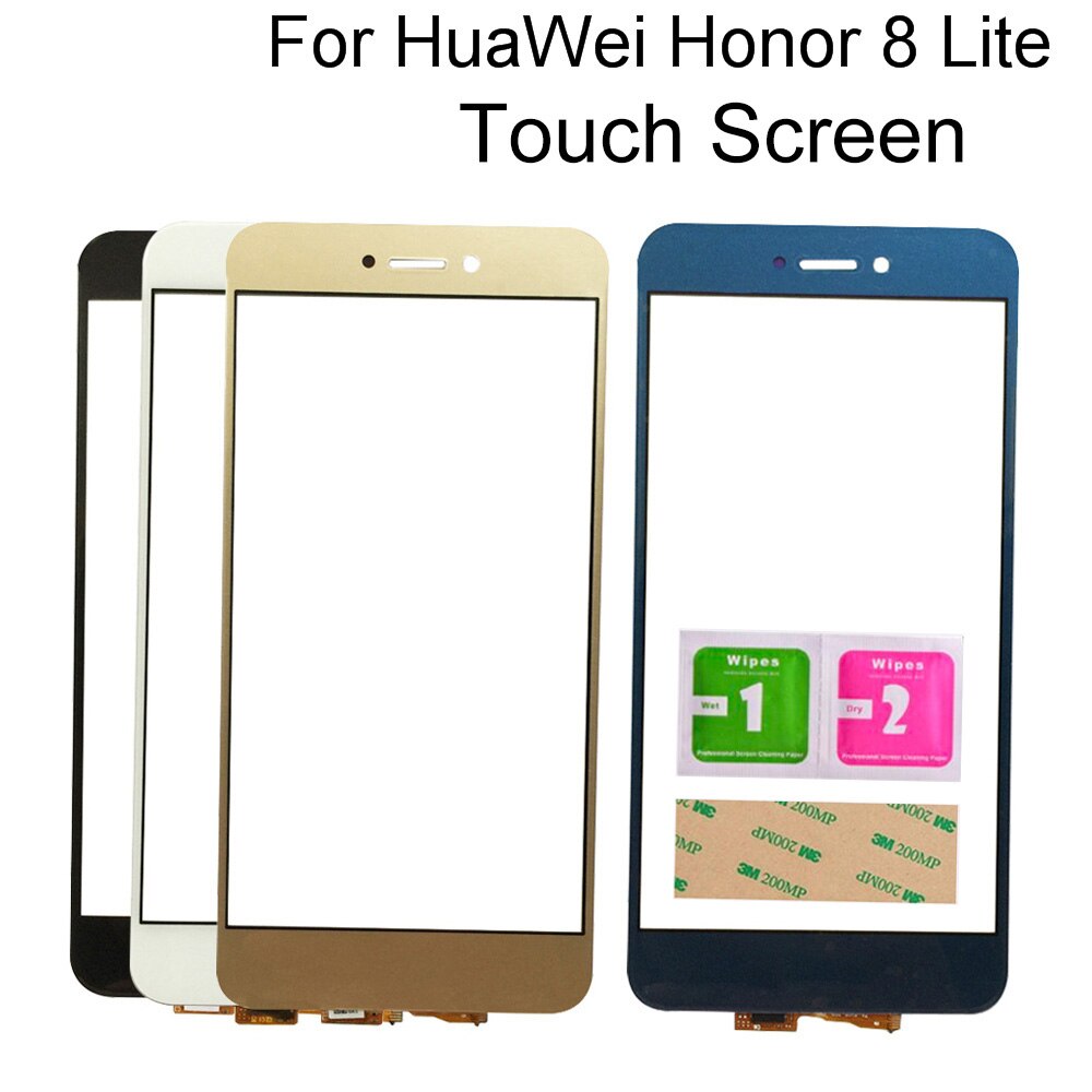 Mobiele Touch Screen Voor Huawei Honor 8 Lite 5.2 ''Touch Screen Panel Glas Voor Huawei P8 Lite Digitizer sensor Voor Glas