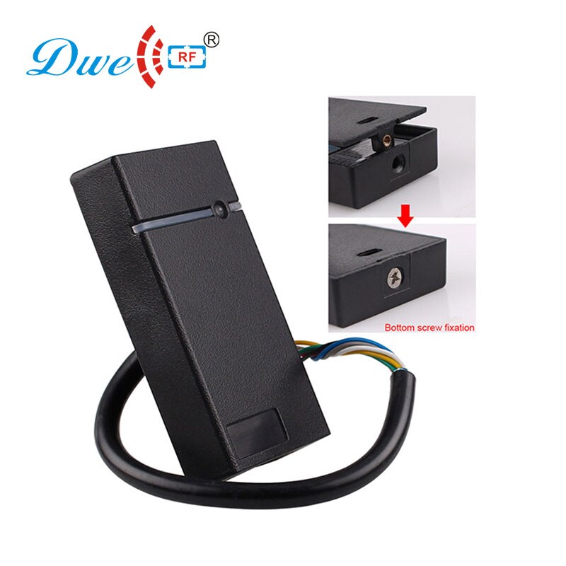 DWE CC RF access control card reader waterproof rs232 reader RFID chip card management reader
