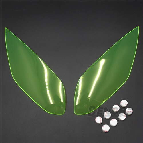 Motorbike Headlight Protector Cover Screen Lens Voor KYMCO AK550 AK 550: Fluorescent green