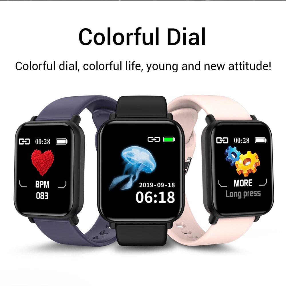 Smart Horloge R16 Smart Horloge Waterdicht Smartwatch Bloeddruk Fitness Tracker Ios Android Fitnessapparatuur