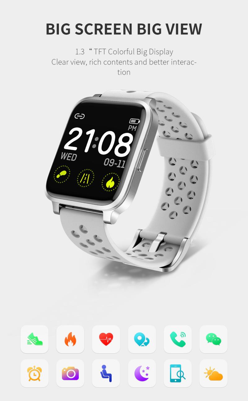 X3 Siliconen Smart Watch Smart Dynamische Armband ... – Grandado