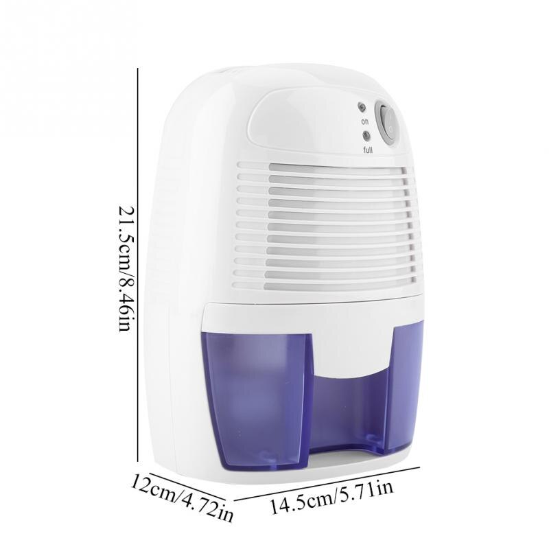 Deshumidificador ITAS2206 Semiconductor, minihumidificador Excelvan doméstico de aire, 500ml