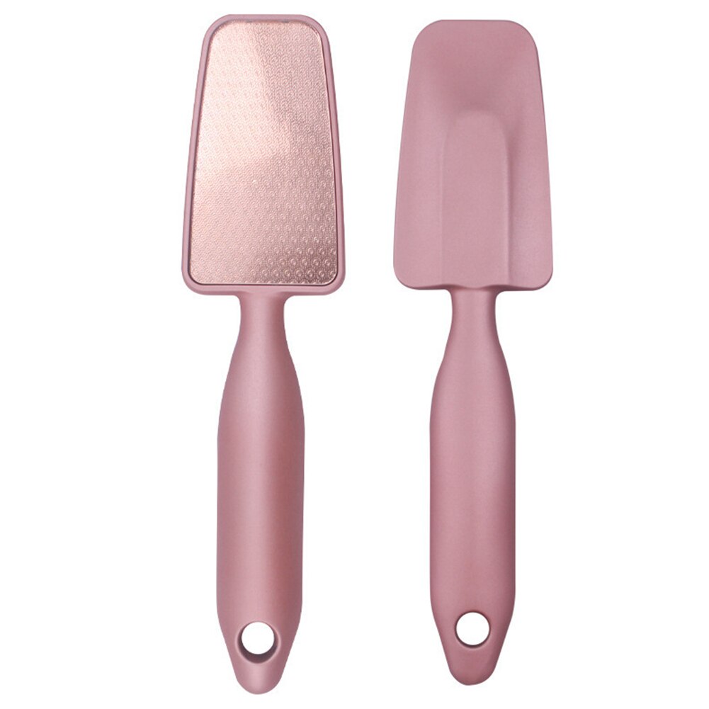 Herramienta de pedicura para salón de belleza, Lima de piel muerta para el talón, cutícula de vidrio, eliminador de callos, raspa portátil para el hogar