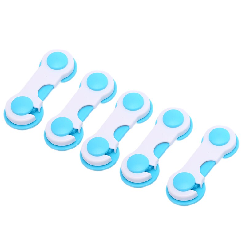 5Pcs/lot Baby Kids Safety Lock Protector Kitchen Cabinet Door Drawer Cupboard Catch: 1