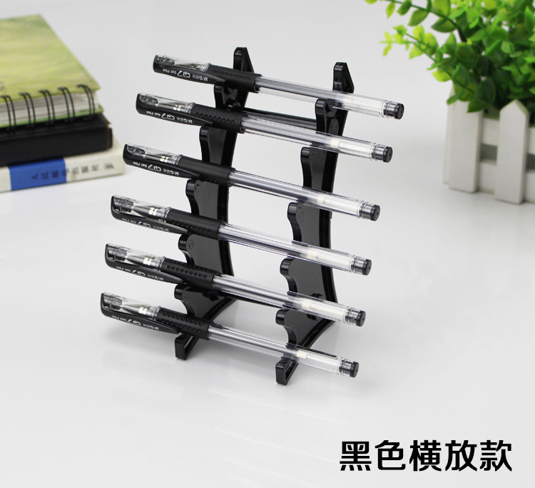 1 set nagelborstehållare stativ salongpennställ tillbehörsborstar för manikyrverktyg akryl nagelkonst borsthållare förvaring: Ljusgrön