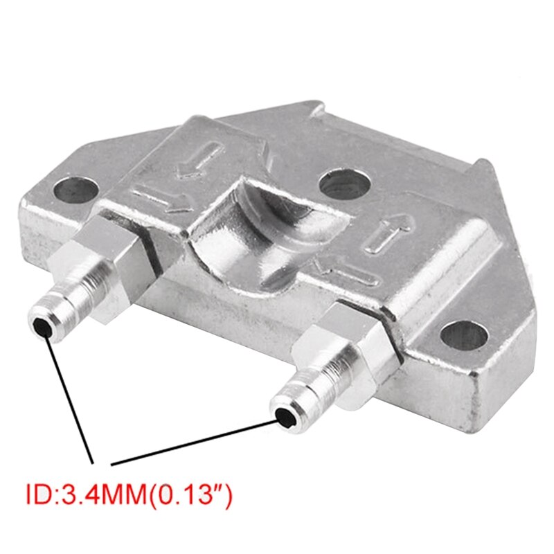 Universele motorfiets cnc motoroliekoeler koelradiator kit voor 50cc 110cc 125cc 140cc 150cc atv pit pro trail dirt zilver