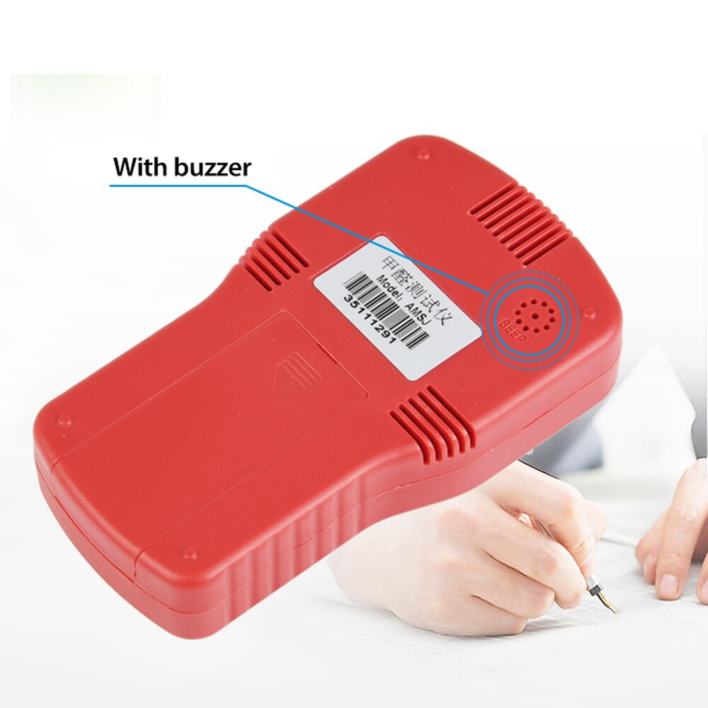 Bærbar led skærm tvok selvtest formaldehyd detektor praktisk formaldehyd måleinstrument detektorer