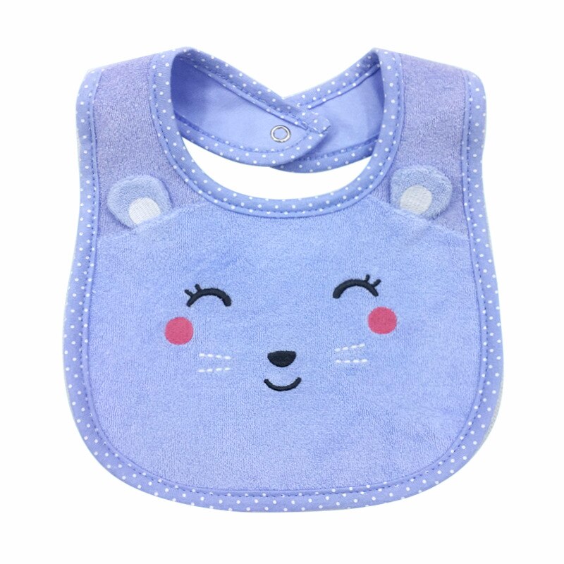 Baby Lätzchen Nette Cartoon-Muster Kleinkind Baby Wasserdicht Speichel Handtuch Baumwolle Fit 0-3 Jahre Alt Infant Spucktücher