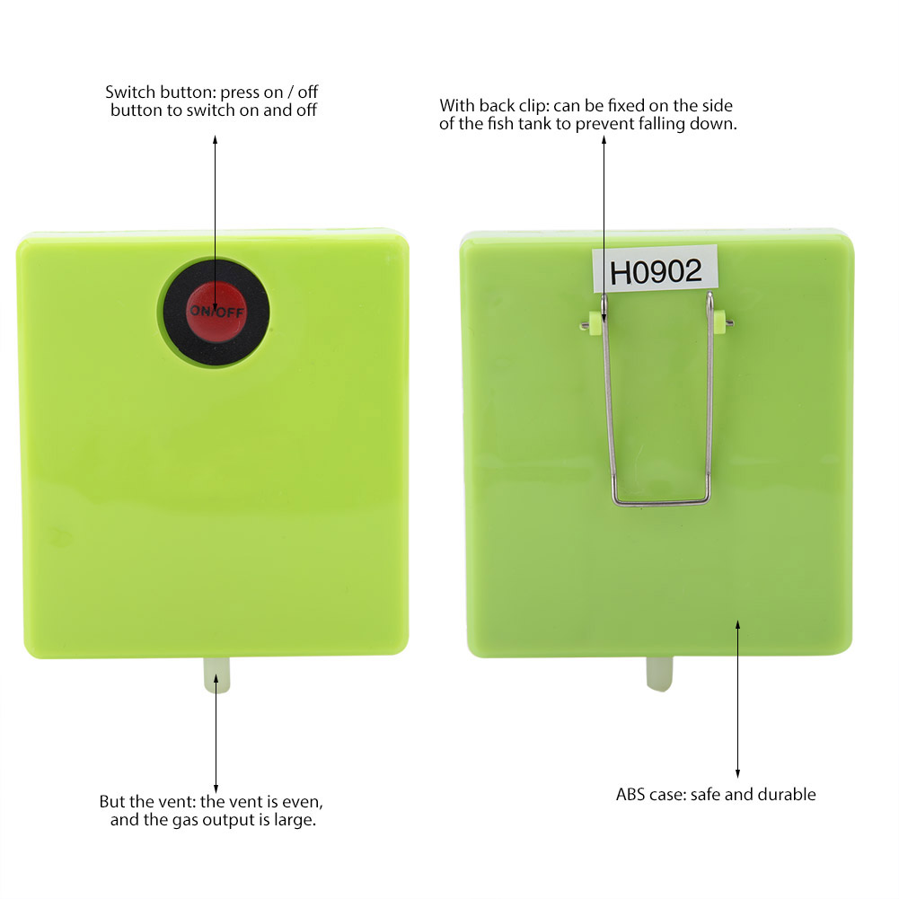 Aquarium Pump Fish Aerator Portable Aquarium Dry Battery Operated Fish Pump Aerator Oxygen With Stone