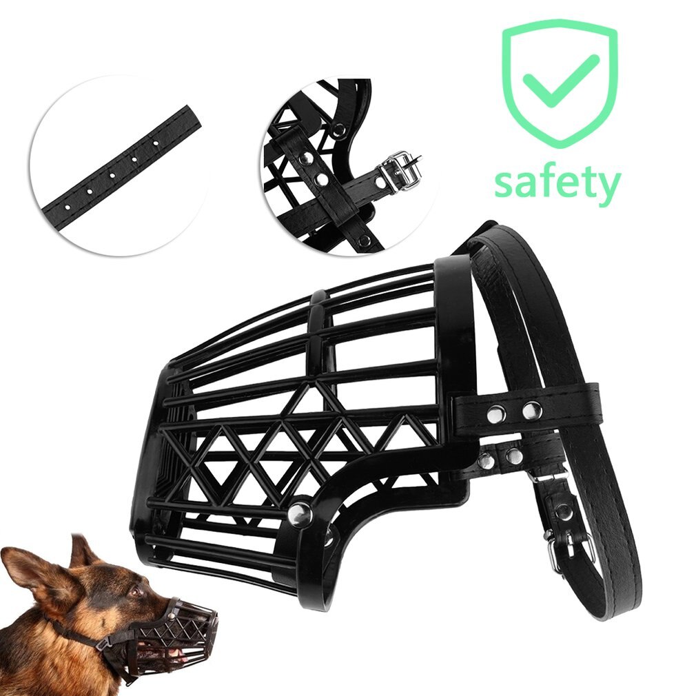 Lichtgewicht Sterke Hond Snuit Mand Anti-Bijten Anti-Barking Mond Cover Hond Verstelbare Bandjes Masker Pet Training Supplies