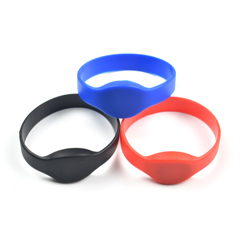 10pcs 13.56Mhz UID Changeable 1K S50 NFC Bracelet RFID Wristband Chinese Magic Card Back Door Rewritable S50 Card