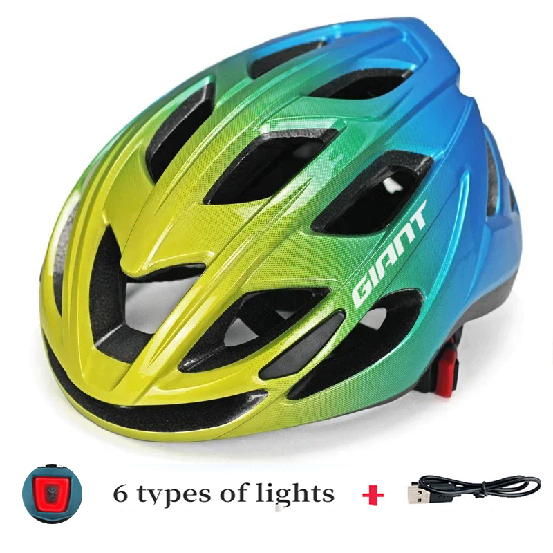 Giant Ultra-Light Cycling Helmet for Adults with 18 Vent Holes, Adjustable Strap & EPS Foam, CPSC/CE Certified for Road Bike MTB: Gold