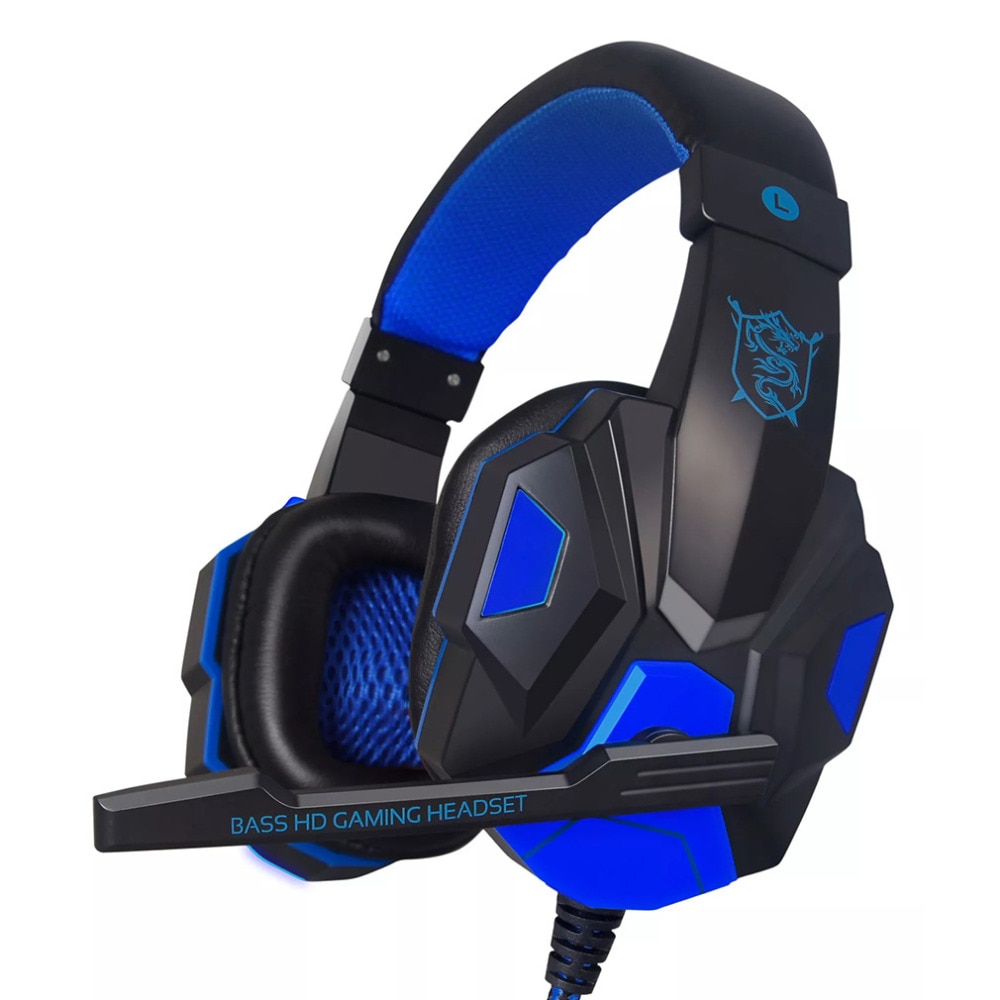 SY830MV Einstellbare Länge Scharniere 3,5mm Surround Stereo Gaming Headset Stirnband Kopfhörer mit Mic für PC 3 Farbe Für Wahl