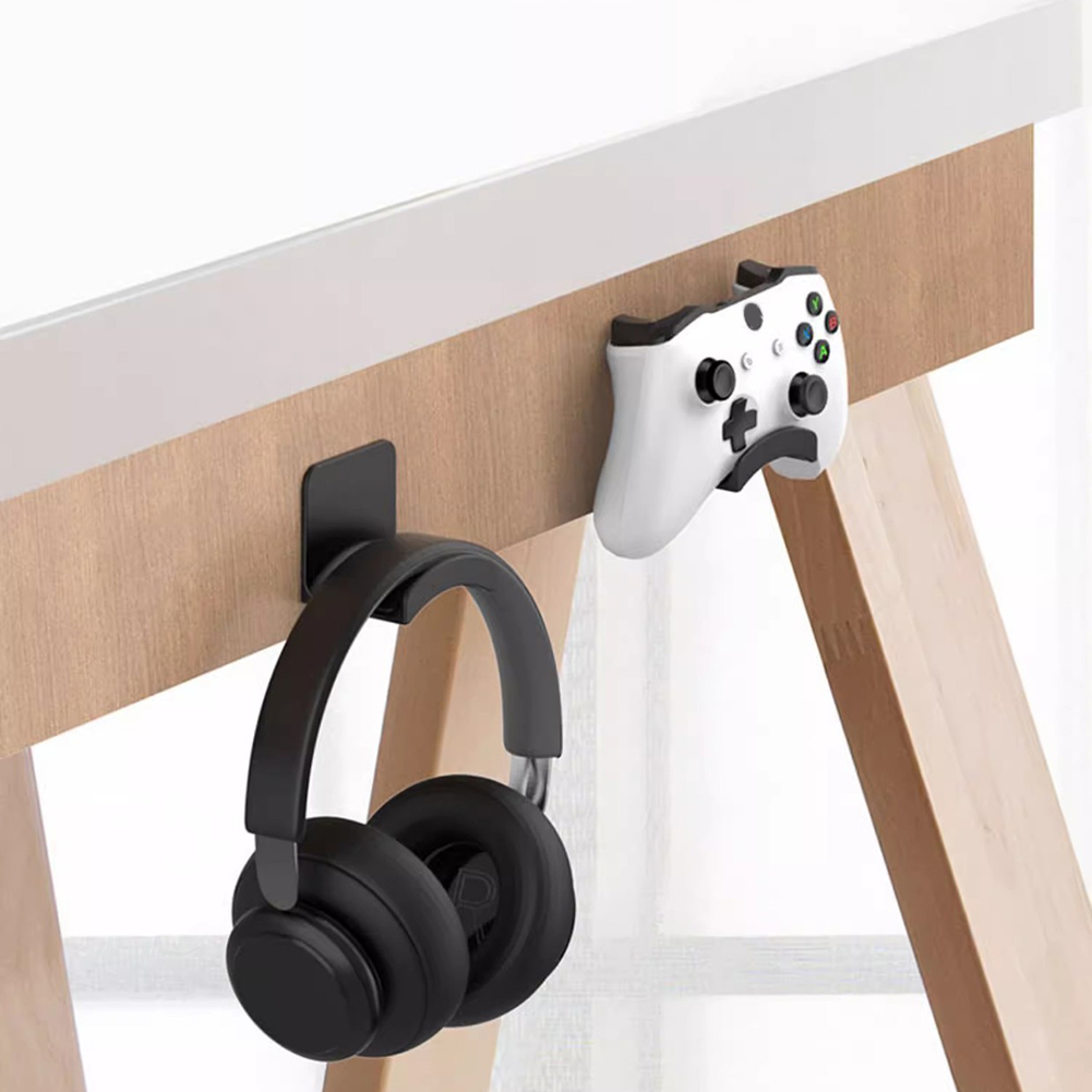 1-3PCS Kopfhörer Halterung Universal Headset Ständer Desktop/Kleber Wand Halterung Gamepad Kopfhörer Aufhänger Headset Halterung