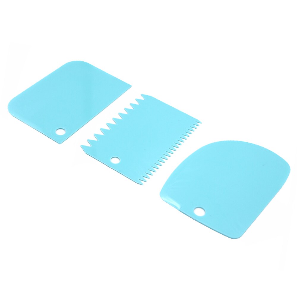 Plato giratorio de plástico para Tartas, soporte para decoración de pasteles, antideslizante, redondo, giratorio, para cocina, herramienta para hornear Pan: Cake Scraper 3
