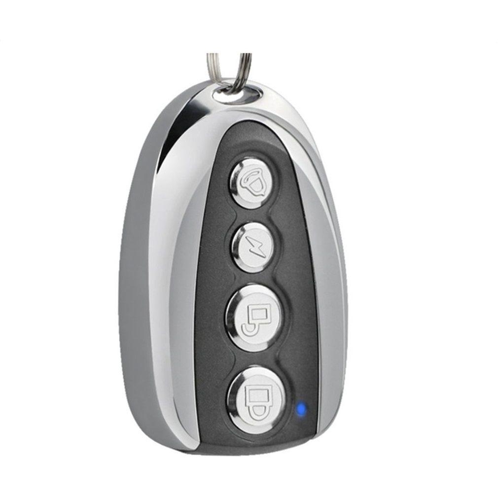 GERMA 4 Channels Cloning Copy Duplicate Remote Control 433MHZ Clone Fixed Learning Code For Car Gate Garage Door Transmitter: Yellow
