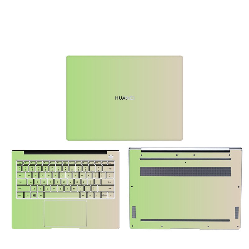 Full Body Cover Skins for HUAWEI MateBook D 14 D 15 Gradient Vinyl Decal Laptop Sitcker for HUAWEI MateBook D 15 Protective Film: MateBook D 14 2019 / Option 1