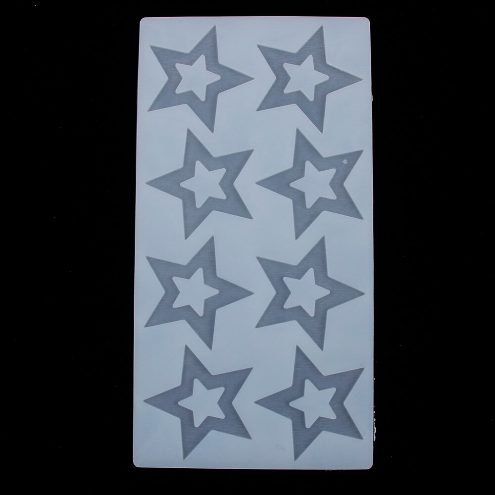 DIY 3D Ster Vorm Siliconen Mal Taart Decoreren Gereedschappen Cupcake Siliconen Mal Chocolade vorm Decor Muffin Pan Bakken Stencil