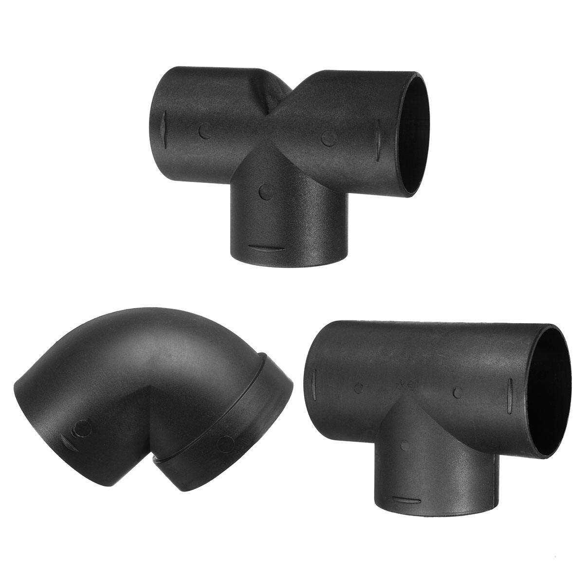 Car Air Vent Ducting T Y Piece Elbow Pipe Outlet Exhaust Connector For Eberspaecher Air Diesel Parking Heater