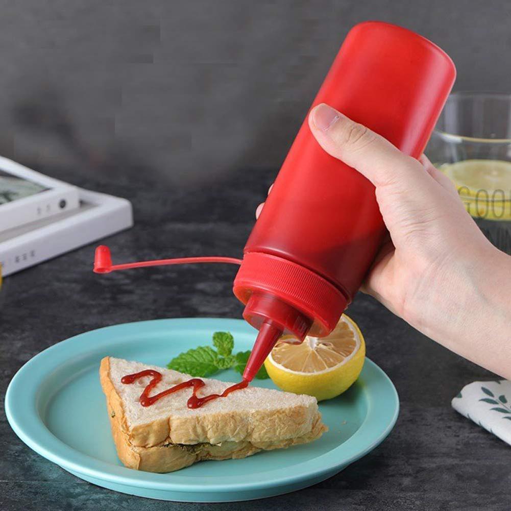 12 st 200ml kökspressflaska krydda sås vinäger ketchup dispenser kök prylar kryddbehållare