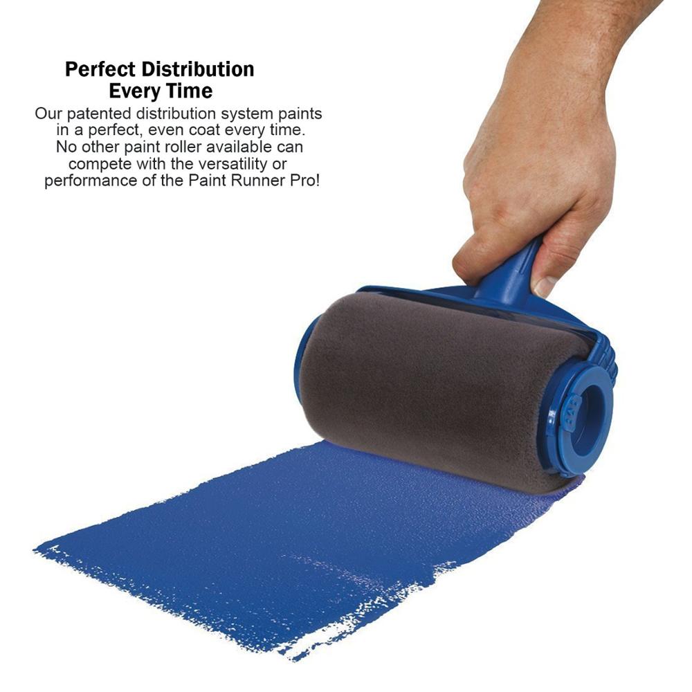 Freeship 5/8 piezas Juego de rodillo de pintura multifuncional uso doméstico pared decorativo rodillo de pintura herramienta de pinceles de pintura Runner