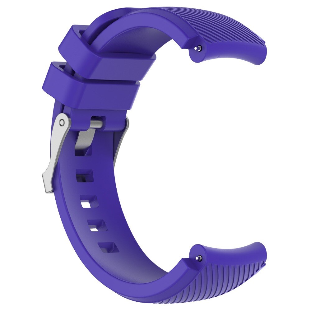 Wrist Strap for xiaomi huami Amazfit Stratos 3 2 2S strap Silicone band With Buckle Sports Belt for xiaomi huami amazfit3: Purple