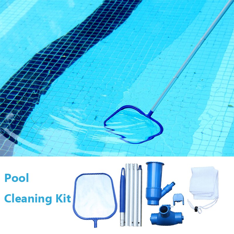Zwembad Cleaning Kit Zwembad Onderhoud Zwembad Water Vacuüm Spray Cleaner Drijvende Voorwerpen Schoonmaken Tool Outdoor Zwemmen