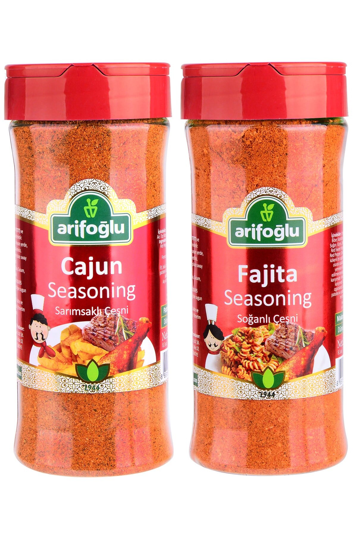 Cajun Seasoning 230g + Fajita Seasoning 230g – Vicedeal