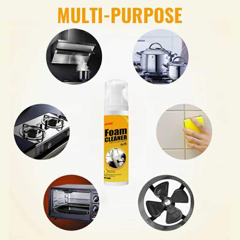 Multi-Purpose Foam Cleaner Rust Remover Multi-Functional Kitchen Household Car Seat Interior Auto Accessories Home Cleaning
