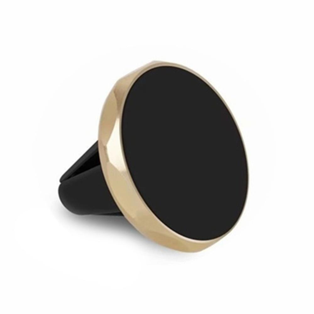 Outlet Beugel Mobiele Telefoon Magneet Beugel Voor Auto Airconditioner Luchtvaart Aluminium Magnesium Legering Materiaal Ruit: golden