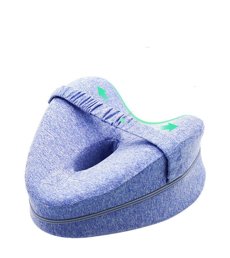 Ortopedisk kudde för att sova memory foam benkuddar knästödskudde mellan benen för höftvärk ischias