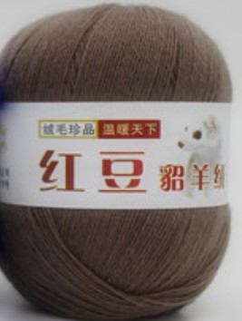 Przędza z norek z kaszmiru ręcznie robiona wełna ręcznie robiona przędza robić szydełkowania alpaki piłka szalik na drutach dzianina dziecięca garnek miękka ciepła: 42