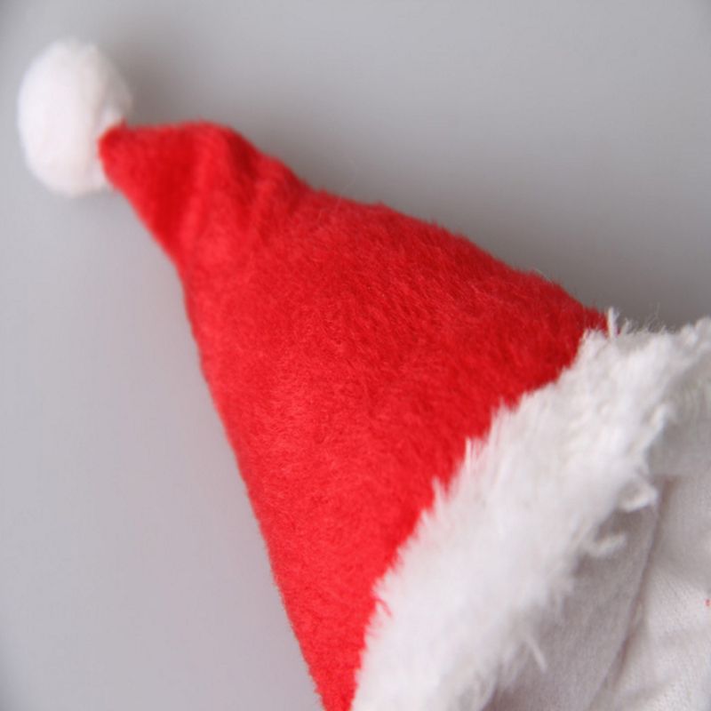 Kæledyr julemanden hat kanin hamster marsvin rotter jul cap små dyr hoved tilbehør