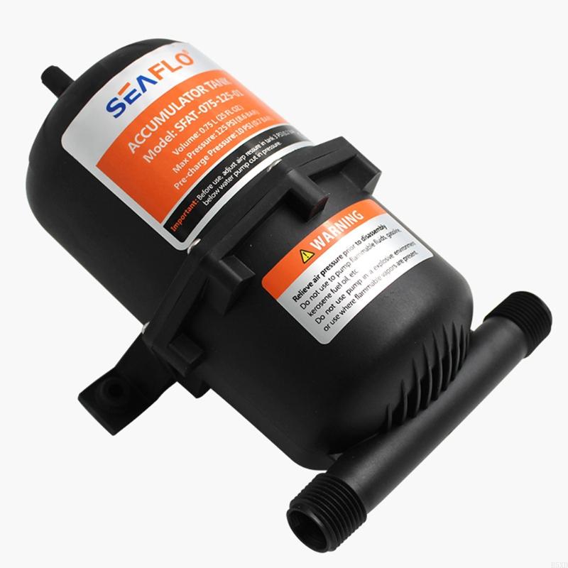 B5XD Easy Carrying RV Boat Water Accumulator for Tank 0.75 L 125PSI Mini Pressure Accumulator Water for Yacht