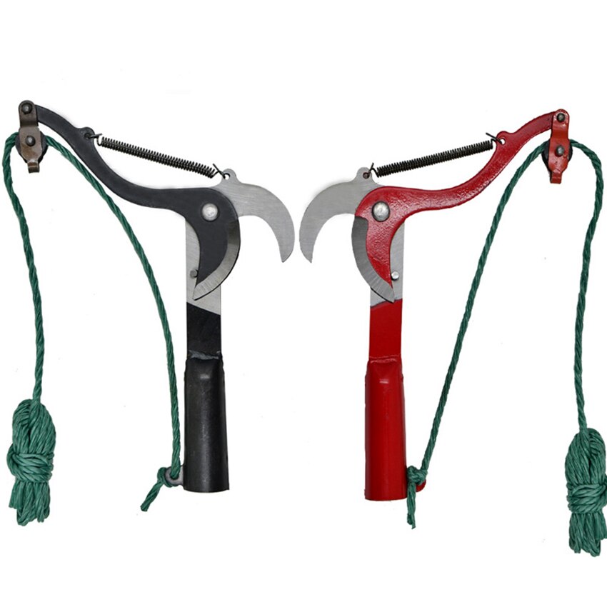 high altitude pruning shears tree trimmer branches cutter garden pruning scissor pick fruit tool with rope useful shear