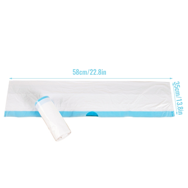 Cat Litter Pan Box Liners Thickened Durable PE Material Medium Extra Large Drawstring Waste Bags for Pets Leak Proof