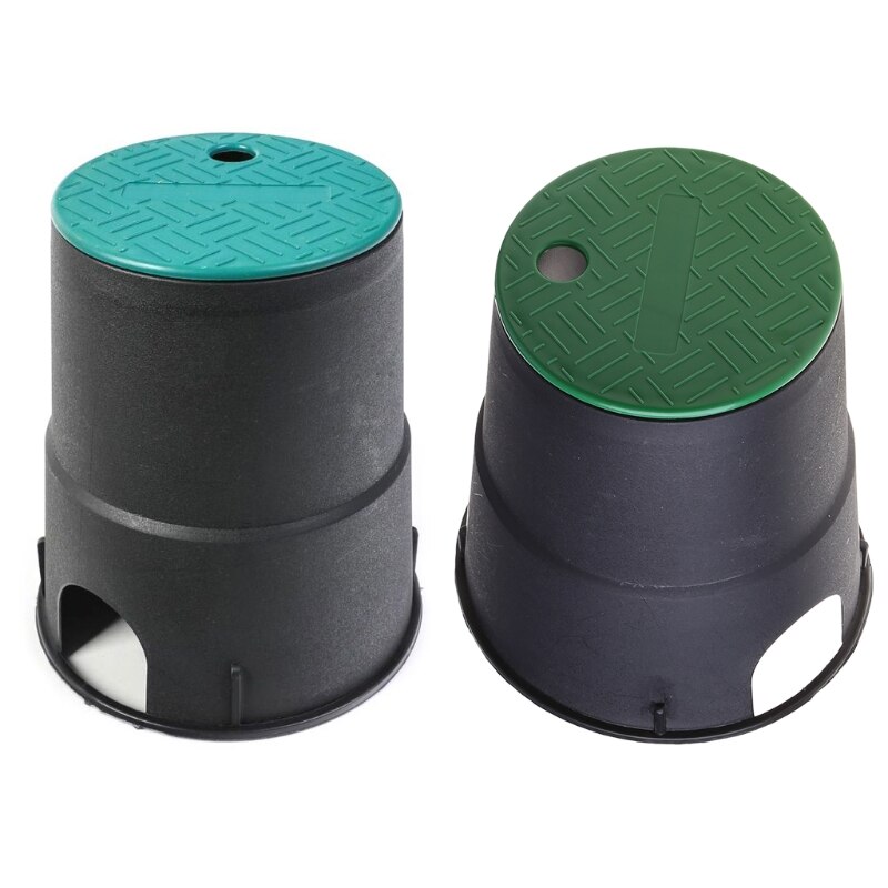 E8BD 6 Inch Garden Lawn Underground Valve Box Sprinkler System Watering Valves Cover