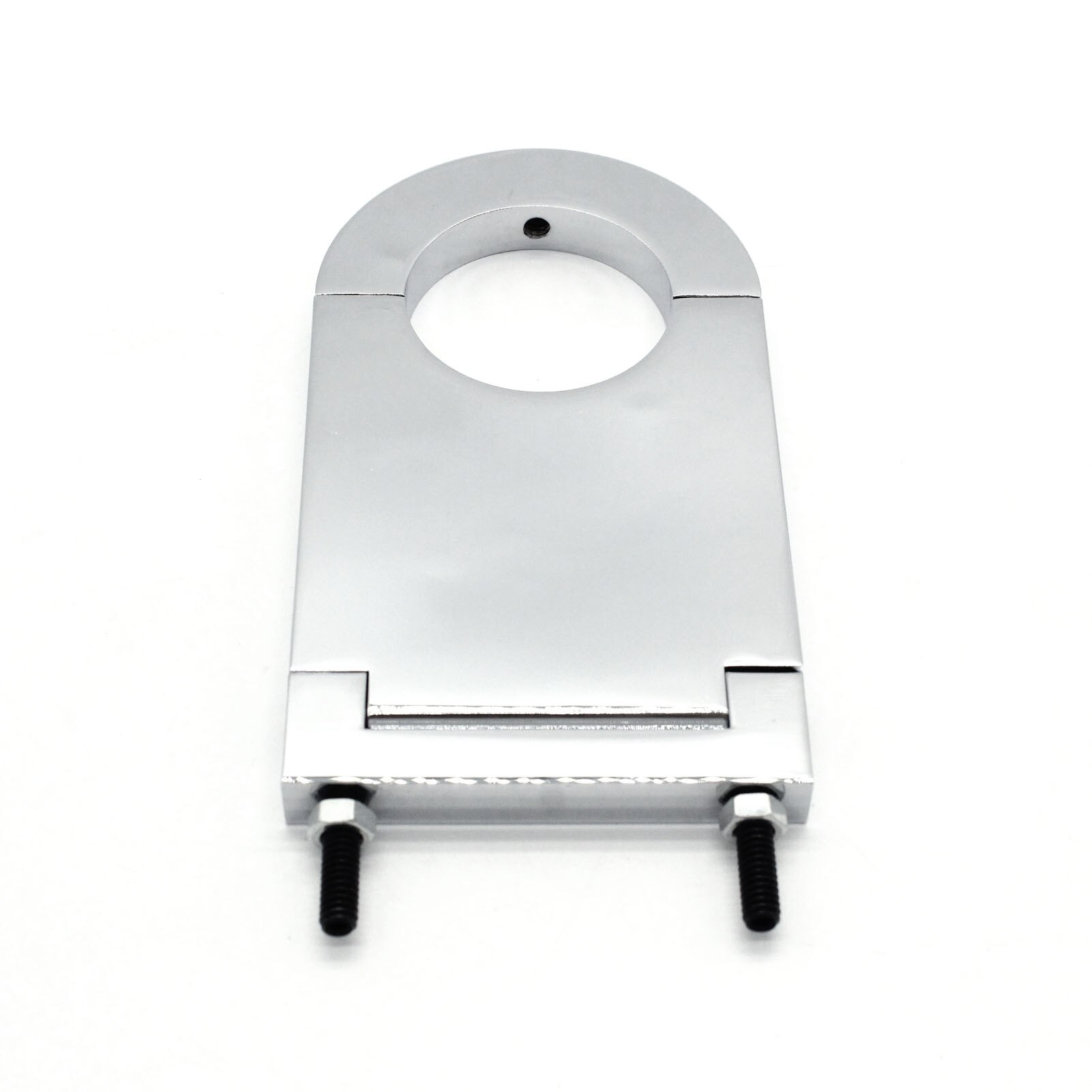 Universal Chrome Aluminum 4 1/2'' Steering Column Replacement For 2” Columns SBC BBC 350 Car Accessories