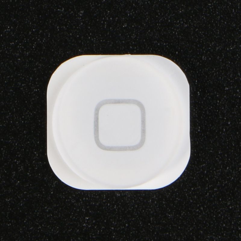 1 pieza botón de menú de Inicio reemplazo llave de retorno junta de goma Reparación de soporte parte para Apple iPod Touch 4